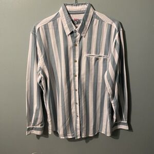 Retro Rail Riders LOA Men's Dress Shirt Soft Material Long Sleeve 16.5 42 Long